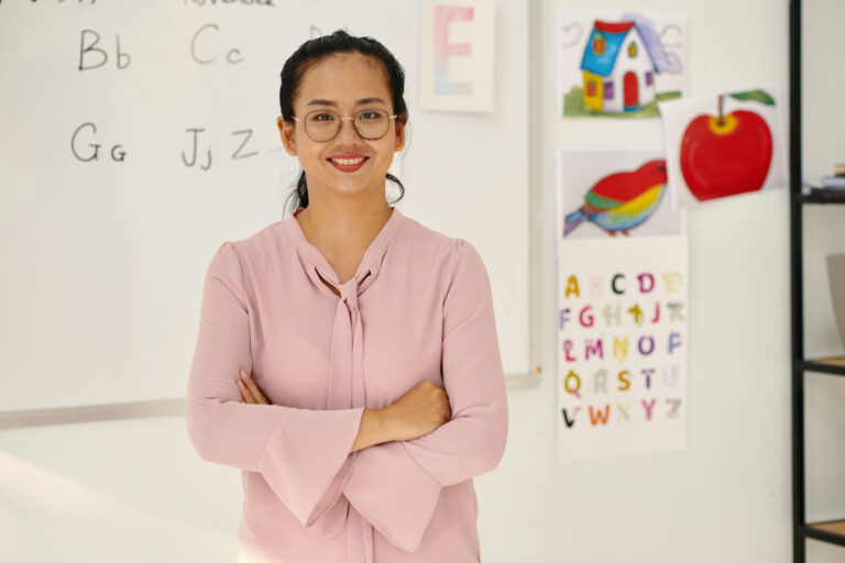 Smiling Primary School Teacher